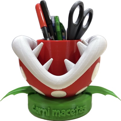 Maceta Planta Carnivora Super Mario
